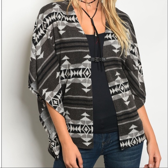 🌟Native American Print Cardigan🌟Sale - Picture 3 of 4